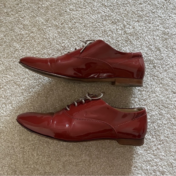 COPY - Tod’s Leather Oxfords Shoes 7.5 - Picture 5 of 10